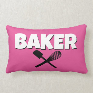 Cute Pink Baker Pillow Kussen