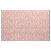 Cute Pink Bunny Rabbits Pattern Stof (Fat Quarter)