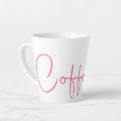 Cute Pink Coffee Mug (Angle gauche)