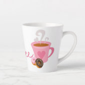 Cute Pink Coffee Mug (Droite)