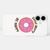 Cute Pink Donut with Sprinkles Case-Mate iPhone Case (Achterkant (horizontaal))