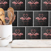 Cute Pink Flamingo Tegeltje