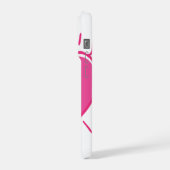 Cute Pink Heart Aesthetic Phone Case (Côté gauche)