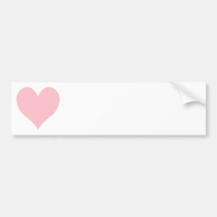 Cute Pink Heart Bumpersticker