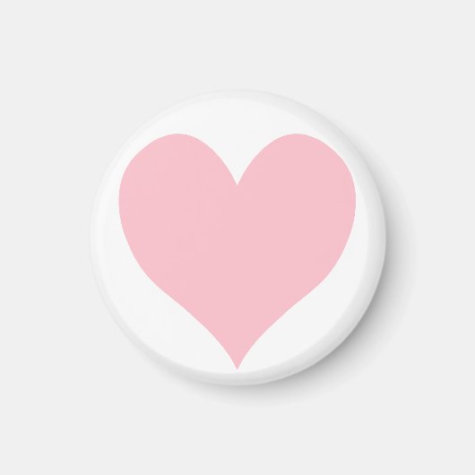 Cute Pink Heart Magneet (Voorkant)