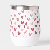 Cute Pink Heart Pattern – Romantic &Stylish Design (Rechts)