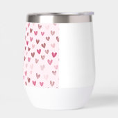 Cute Pink Heart Pattern – Romantic &Stylish Design (Gauche)