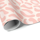 Cute Pink Leopard Print Cadeaupapier (Rol Hoek)