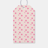 Cute Pink Little Pumpkin Baby shower Dank u Cadeaulabel (Achterkant)