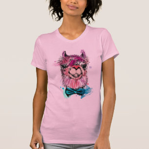 Cute Pink Llama T-shirt