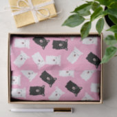 Cute Pink Llama Weefpapier Tissuepapier (Geschenk)
