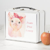 Cute Pink Metal Ltd Box (In situ)