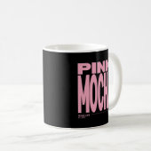 Cute Pink Mocha Coffee Mug (Devant droit)