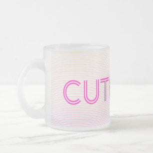 Cute Pink Mug Verre Café Mug
