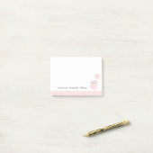 Cute Pink Owl Notes (Op bureau)