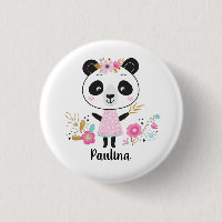 Cute Pink Panda Girly
