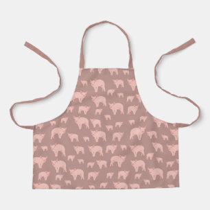 Cute Pink Pattern Schort