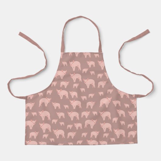 Cute Pink Pattern Schort (Voorkant)