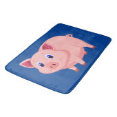 Cute Pink Pig Design Mat (Gekanteld)