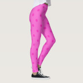 Cute Pink Poka Dot Leggings (Droite)
