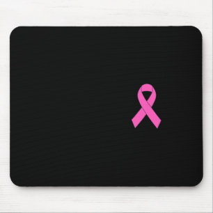 Cute Pink Ribbon Breast Cancer Bewustheid Vrouwen Muismat