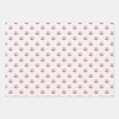 Cute Pink Schnauzer Inpakpapier Vel (Voorkant 3)