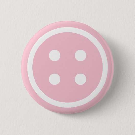 Cute Pink Sewing Button (Voorkant)