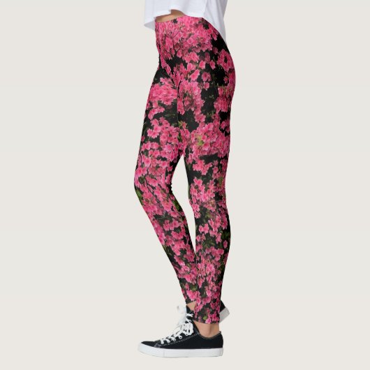 Cute Pink Tree Pattern Girly Leggings (Links)