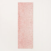 Cute Pink Unicorn Speckles Gepersonaliseerd Yogamat (Achterkant)