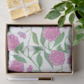 Cute Pink Waterverf Liberty Floral Pattern Girly Tissuepapier (Geschenk)