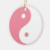 Cute Pink Yin & Yang Ornament (Links)