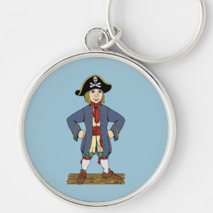 Cute Pirate Lad Sleutelhanger