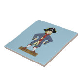 Cute Pirate Lad Tegeltje (Zijkant)