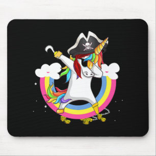 Cute Pirate Magical Unicorn Fun Geweldige Hallowee Muismat
