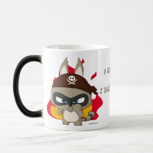 Cute pirate raccoon anime cartoon mok