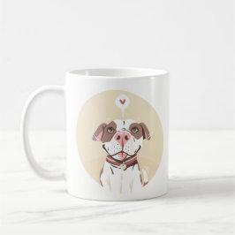 Cute Pit Bull Koffiemok