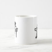 Cute pixel geest mok (Center)