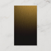 Cute Plain Red Gold Yellow Designer Visitekaartje (Achterkant)