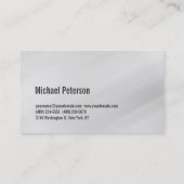 Cute Plain Red Gray Pattern Fitness Visitekaartje (Achterkant)