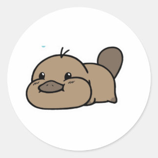 Cute Platypus stickers