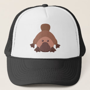 Cute platypus trucker pet