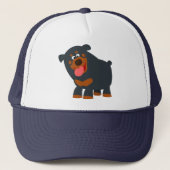 Cute Playful Cartoon Rottweiler Pet (Voorkant)