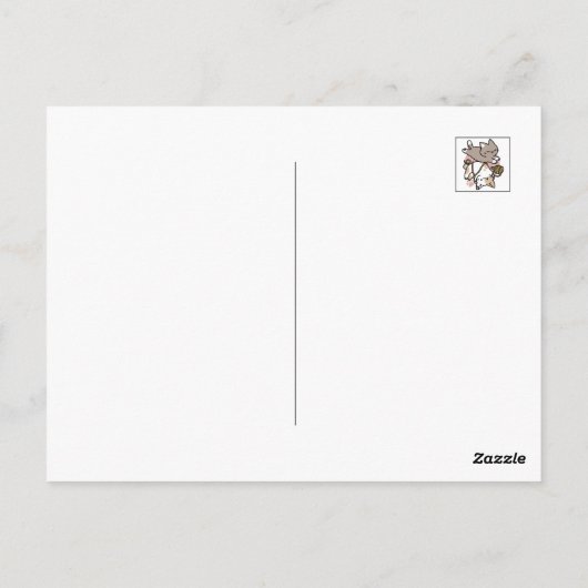 Cute Playful Cats Design – Fun Paws and Play Art Briefkaart (Achterkant)