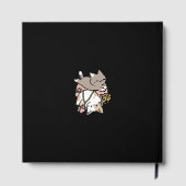 Cute Playful Cats Design – Fun Paws and Play Art Gastenboek (Achterkant)