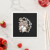 Cute Playful Cats Design – Fun Paws and Play Art Servet (Insitu)