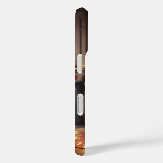 Cute Pocket Cat iPhone Case (Achterkant / Rechts)