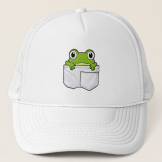 Cute Pocket Frog Trucker Pet