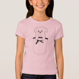 Cute Pocket Puppy Dog T-shirt