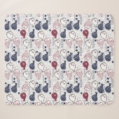 Cute Poisson Motif couvertures (Devant (Horizontal))