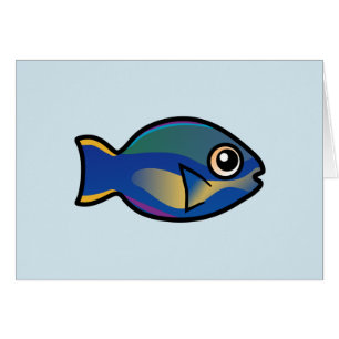 Cute poisson perroquet princesse